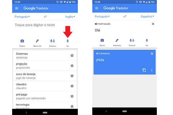 Google Tradutor App 